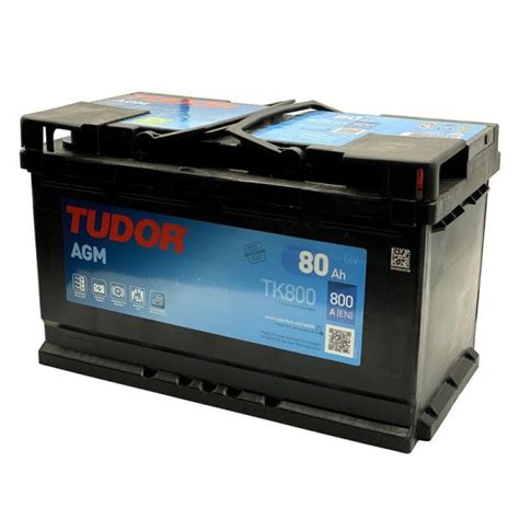 Tudor TK800 battery 12V 80Ah AGM 